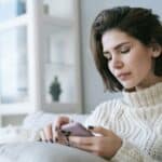 rupture amoureuse téléphone femme ex